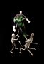 Green Lantern & skeletons