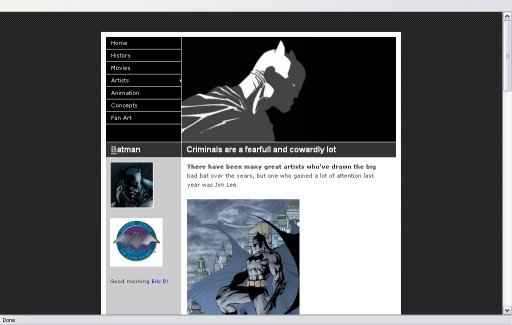 Batman Fansite